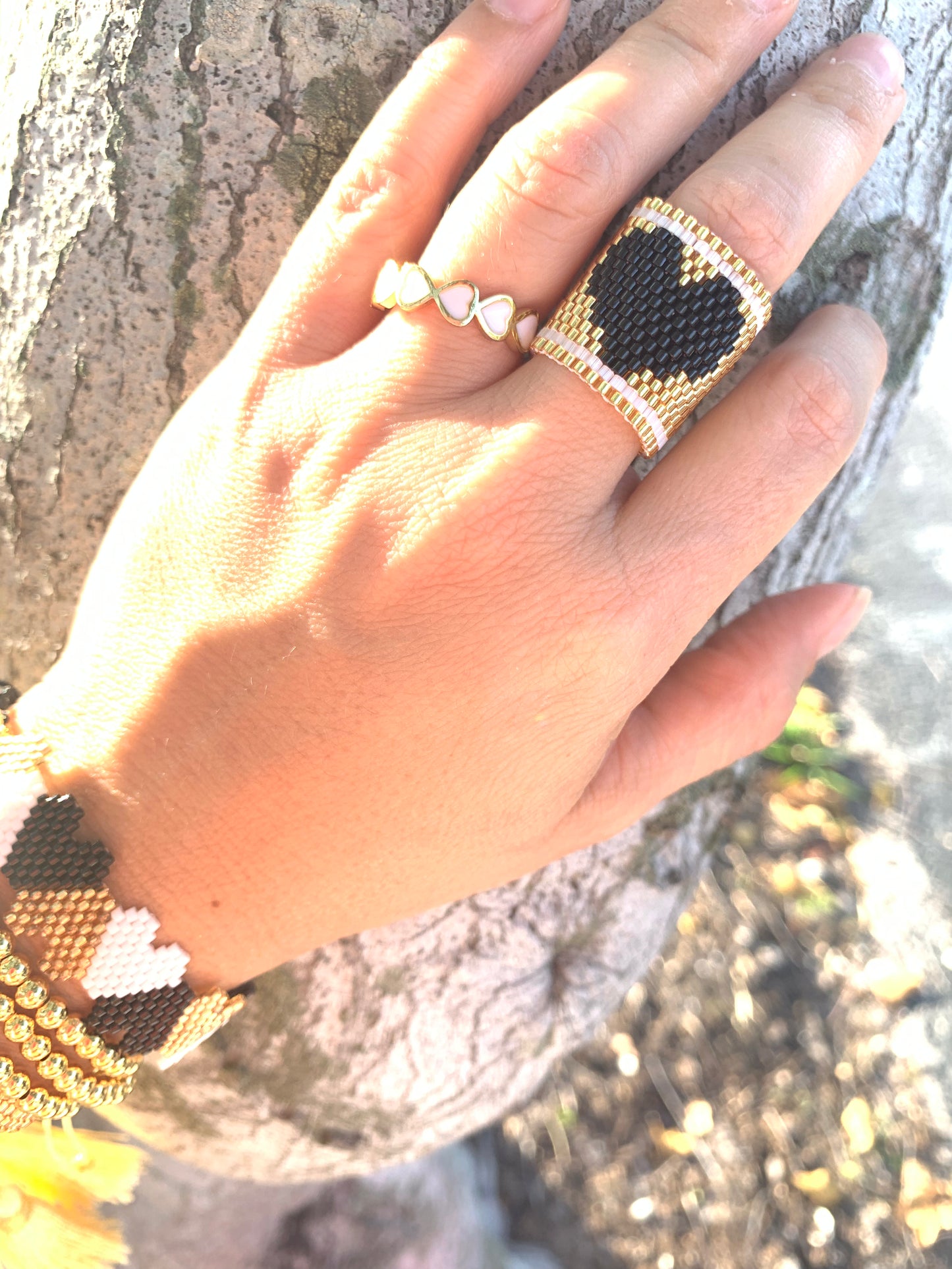 Amour Miyuki Breads Ring