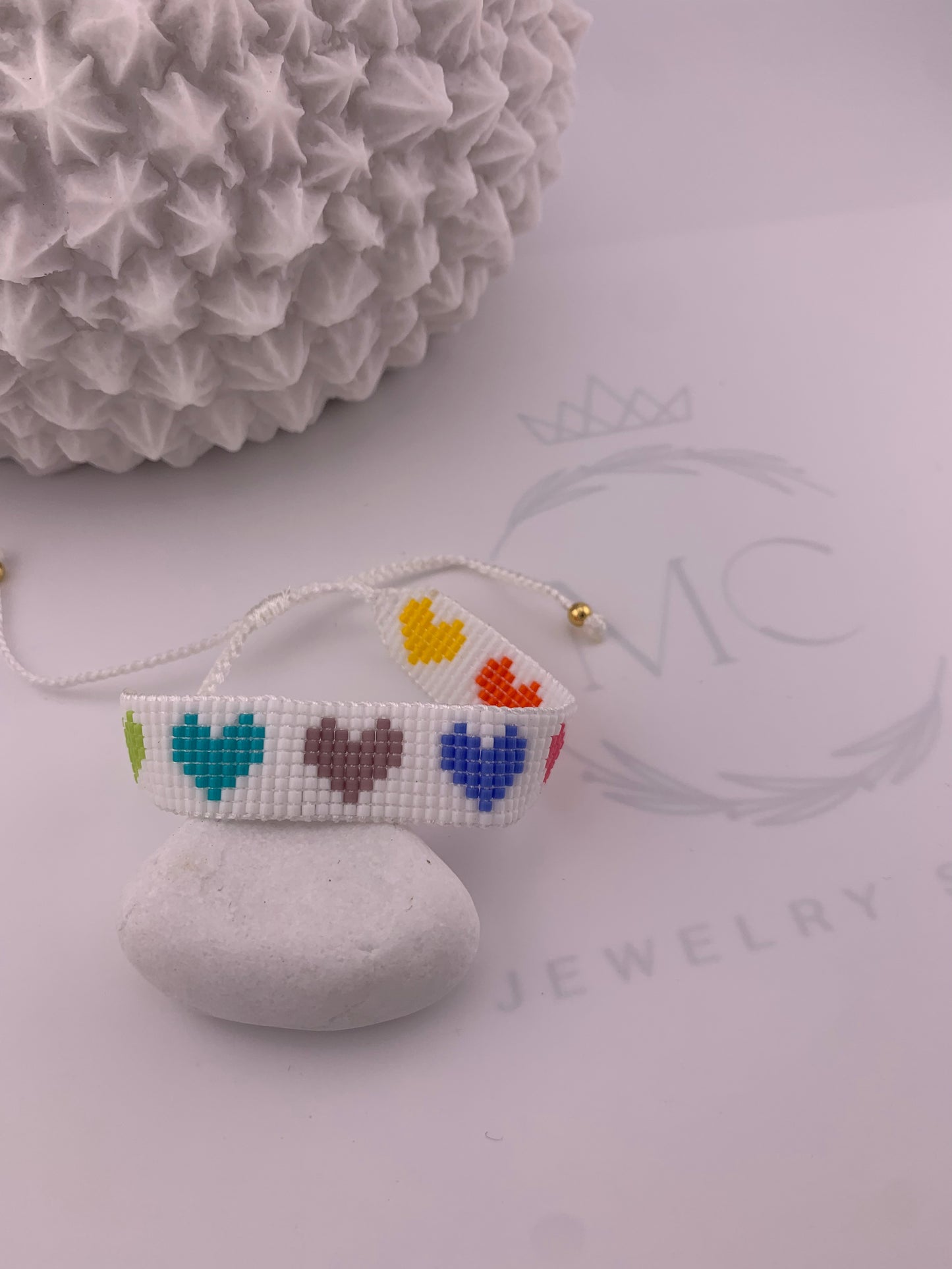 Colorful Heart Bracelet