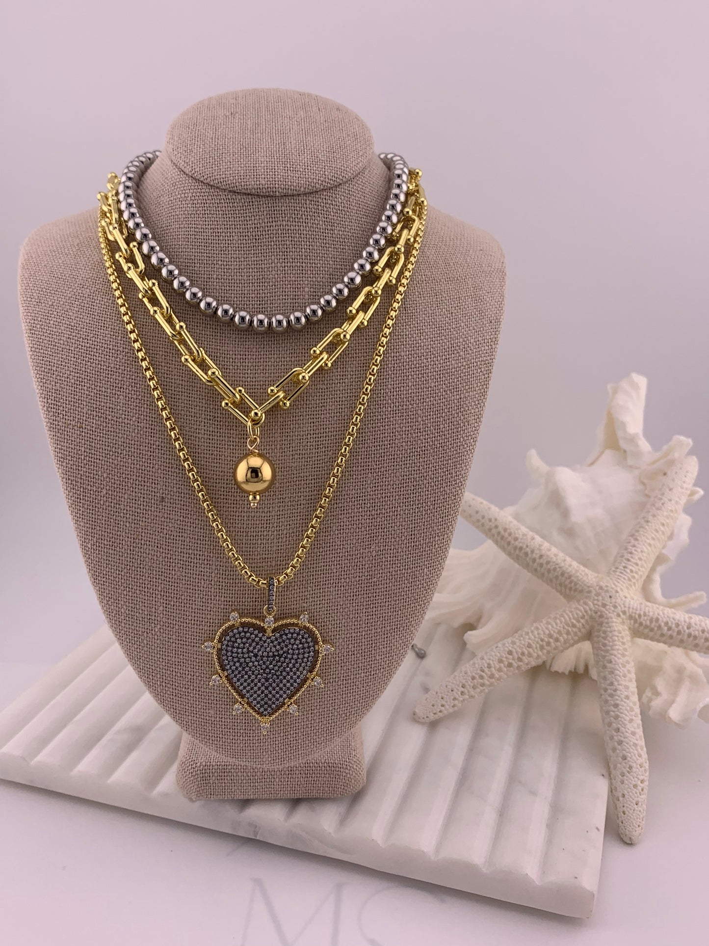 Charlotte Heart Necklace
