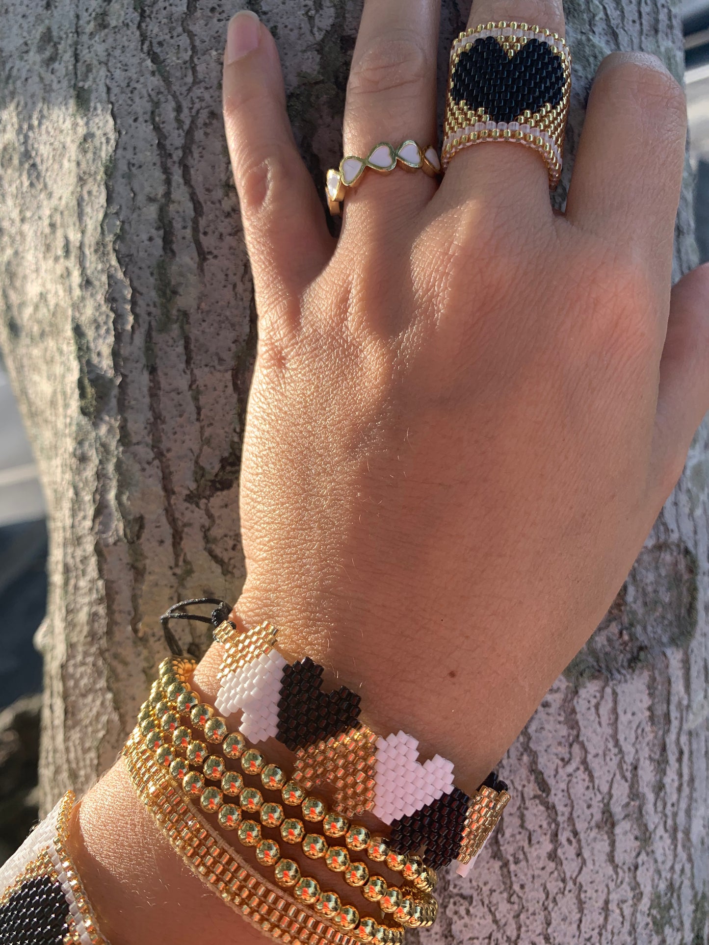 Amour Miyuki Breads Ring