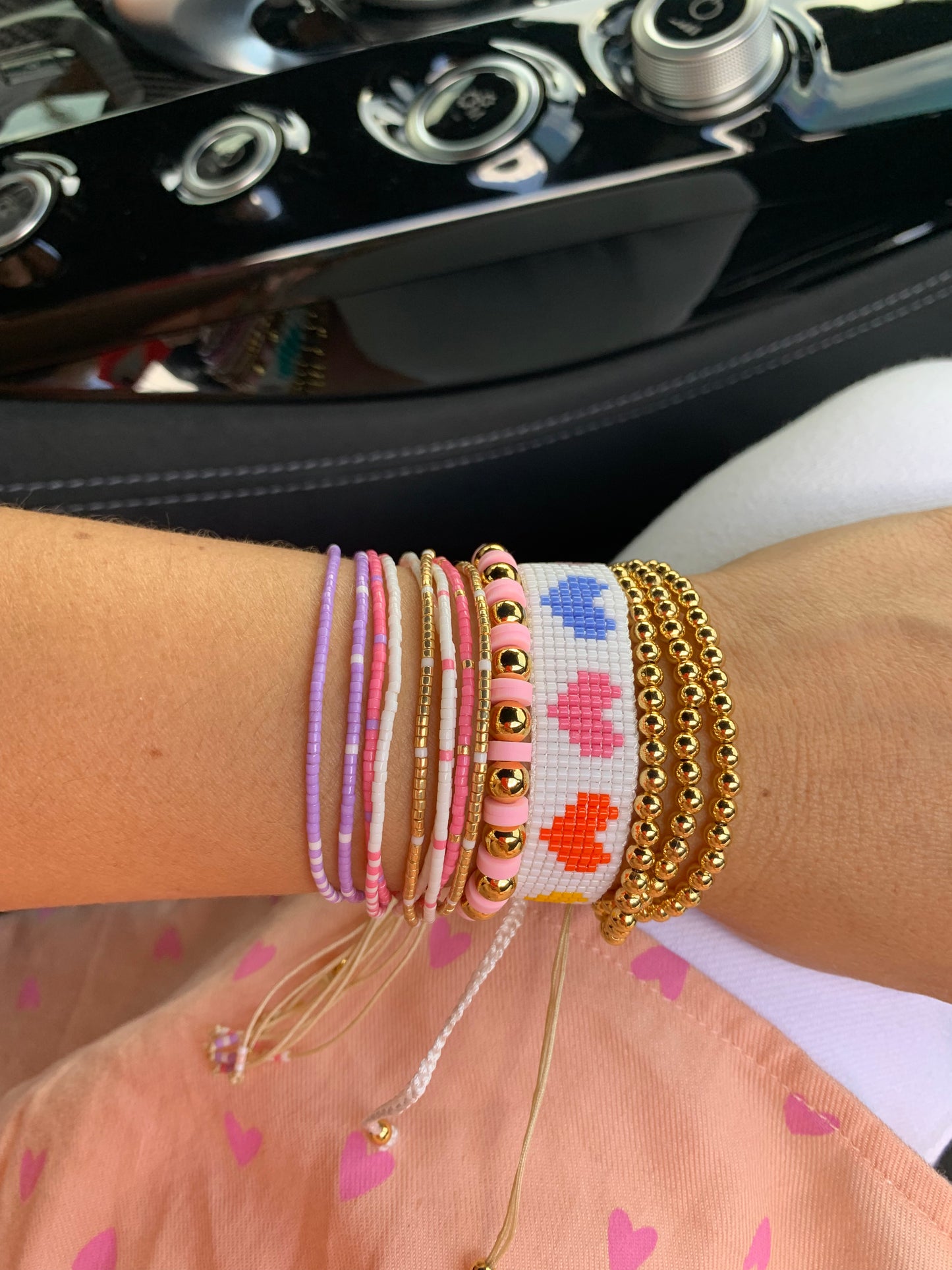 Gold Beads Bracelet