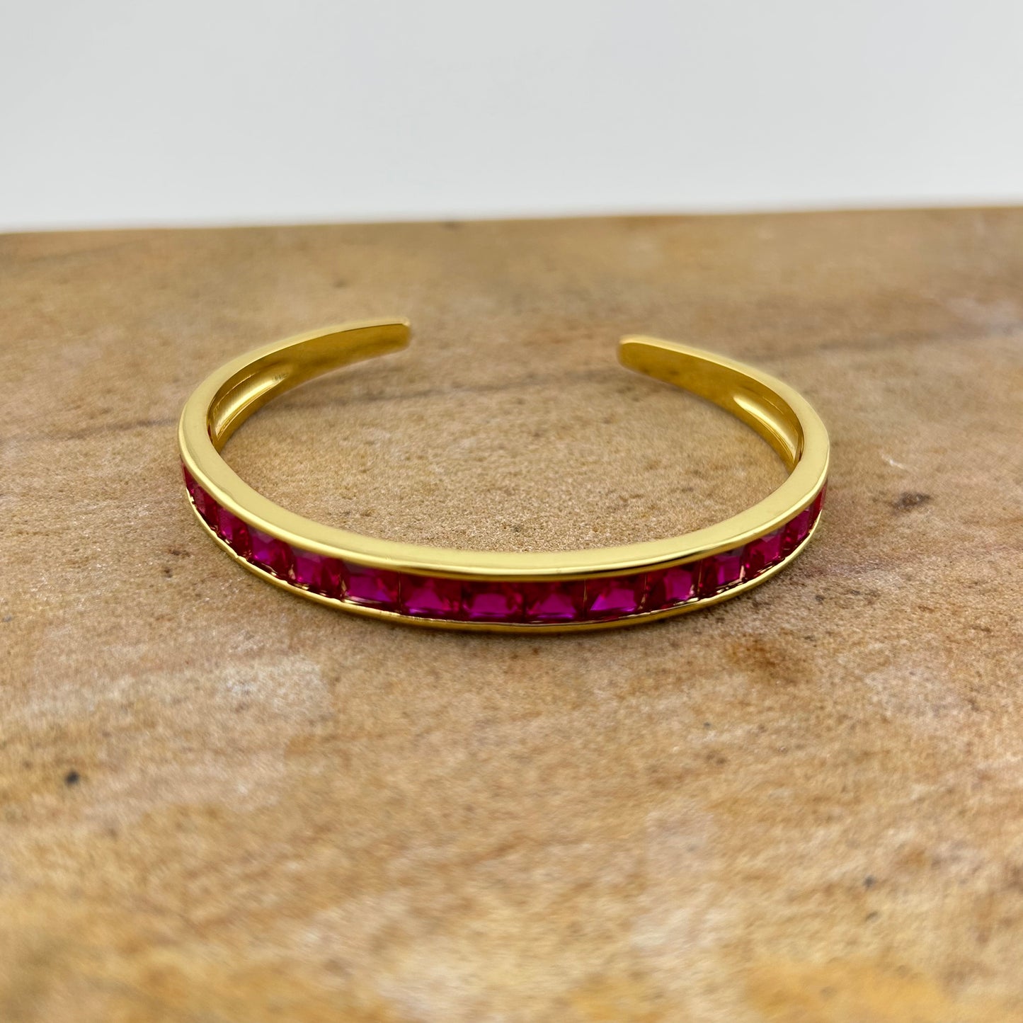 Zirconium Cuff Bracelets