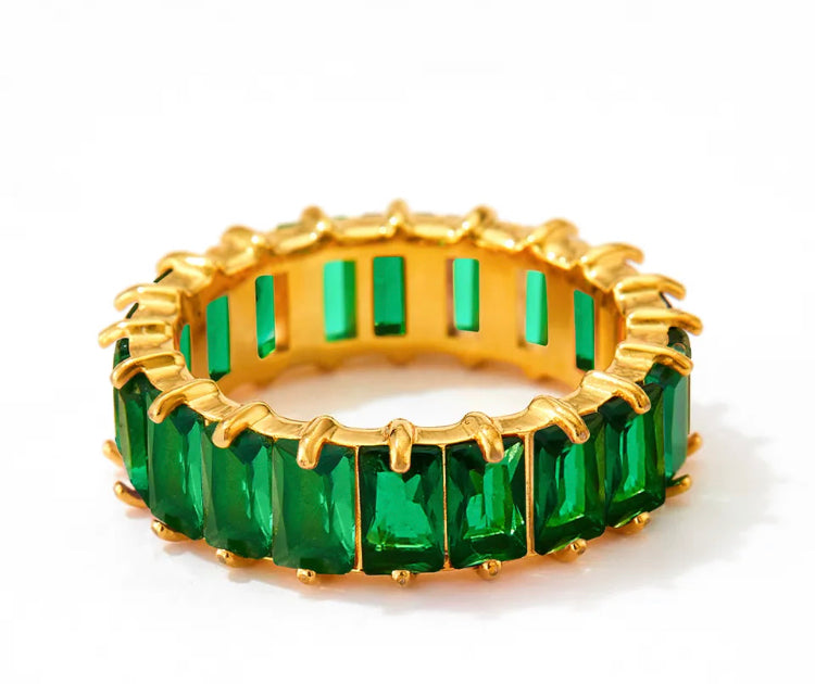 Mariana Chunky Zircon Ring