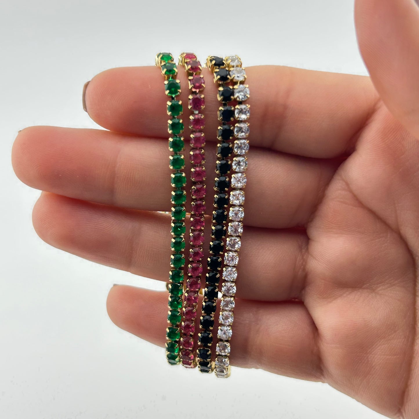 Tennis Inlay Bracelet
