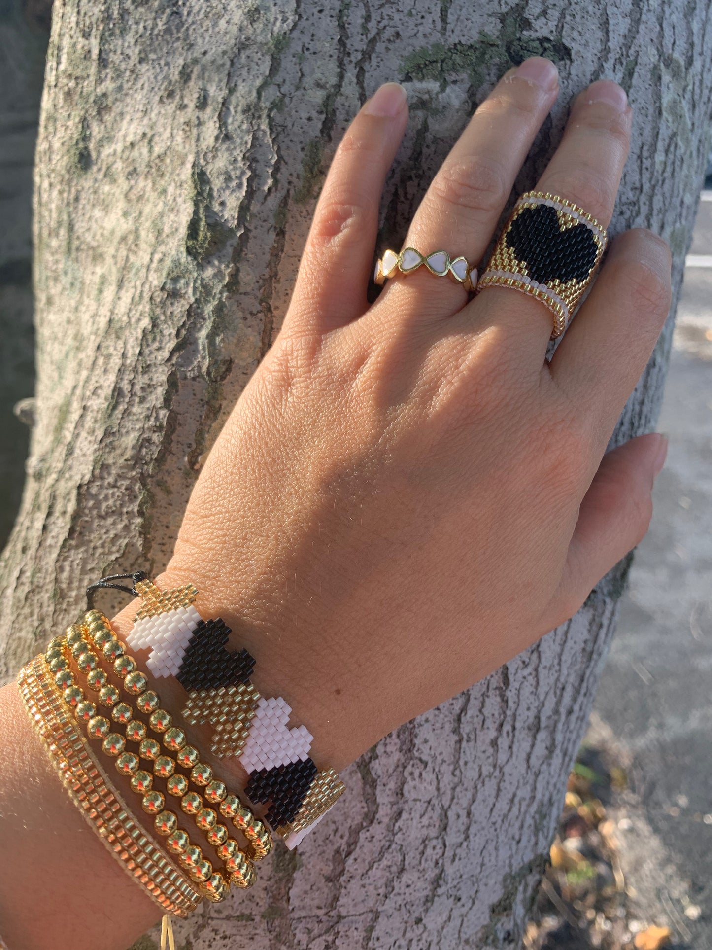 Amour Miyuki Breads Ring