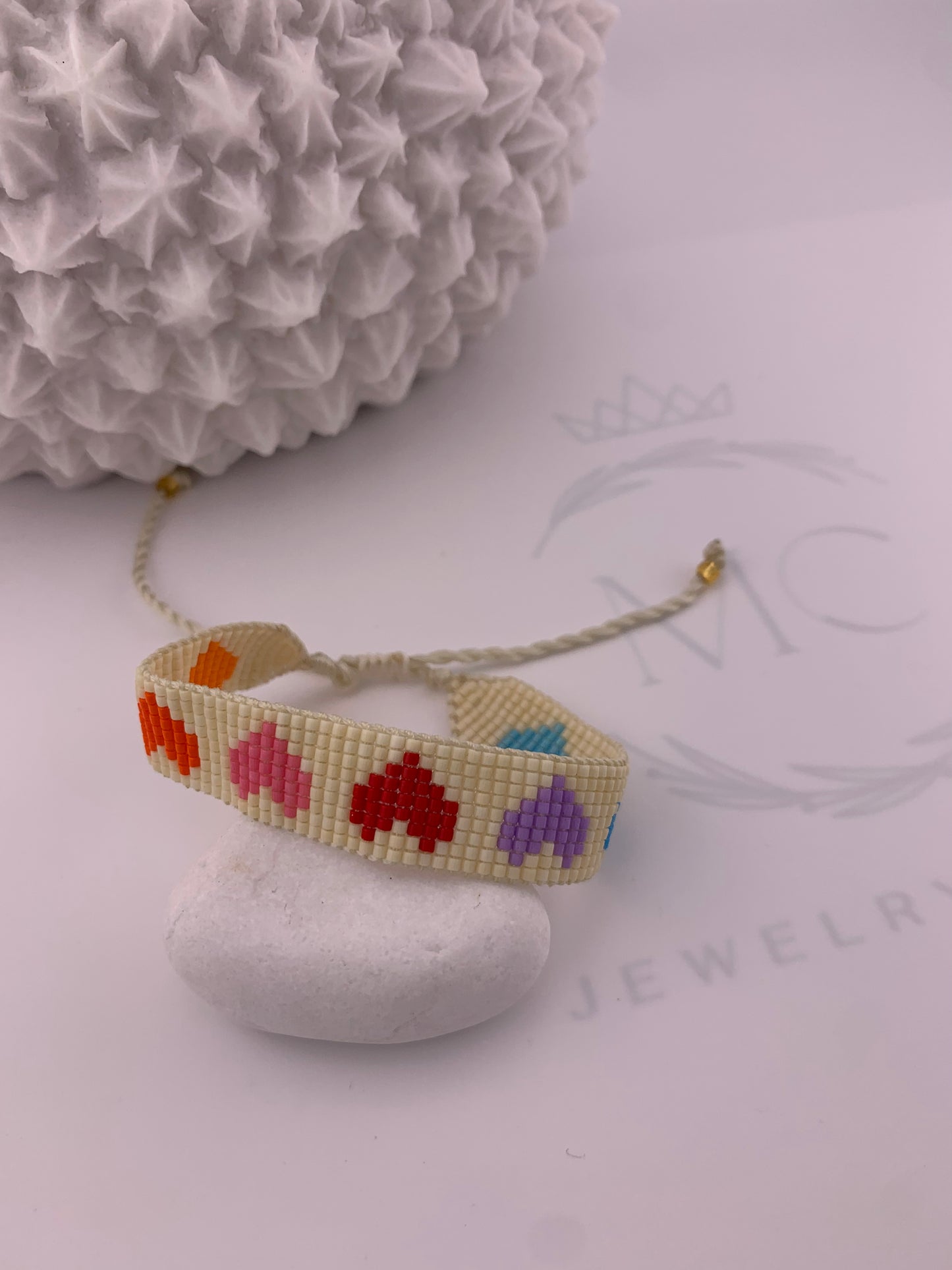 Colorful Heart Bracelet