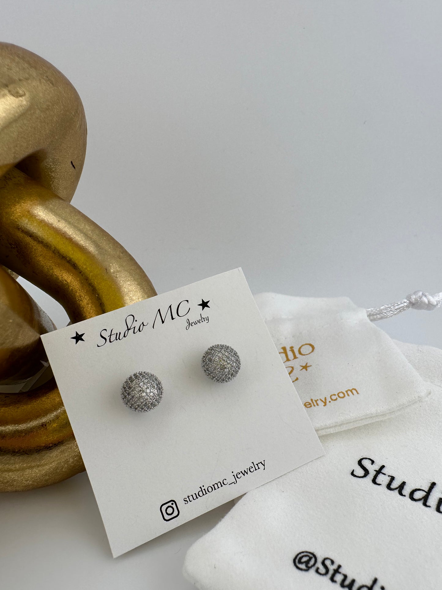 Fire Ball Studs
