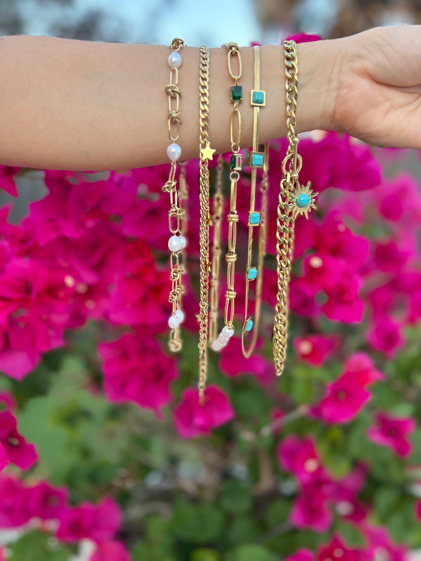 Cuban Chain Star Necklace