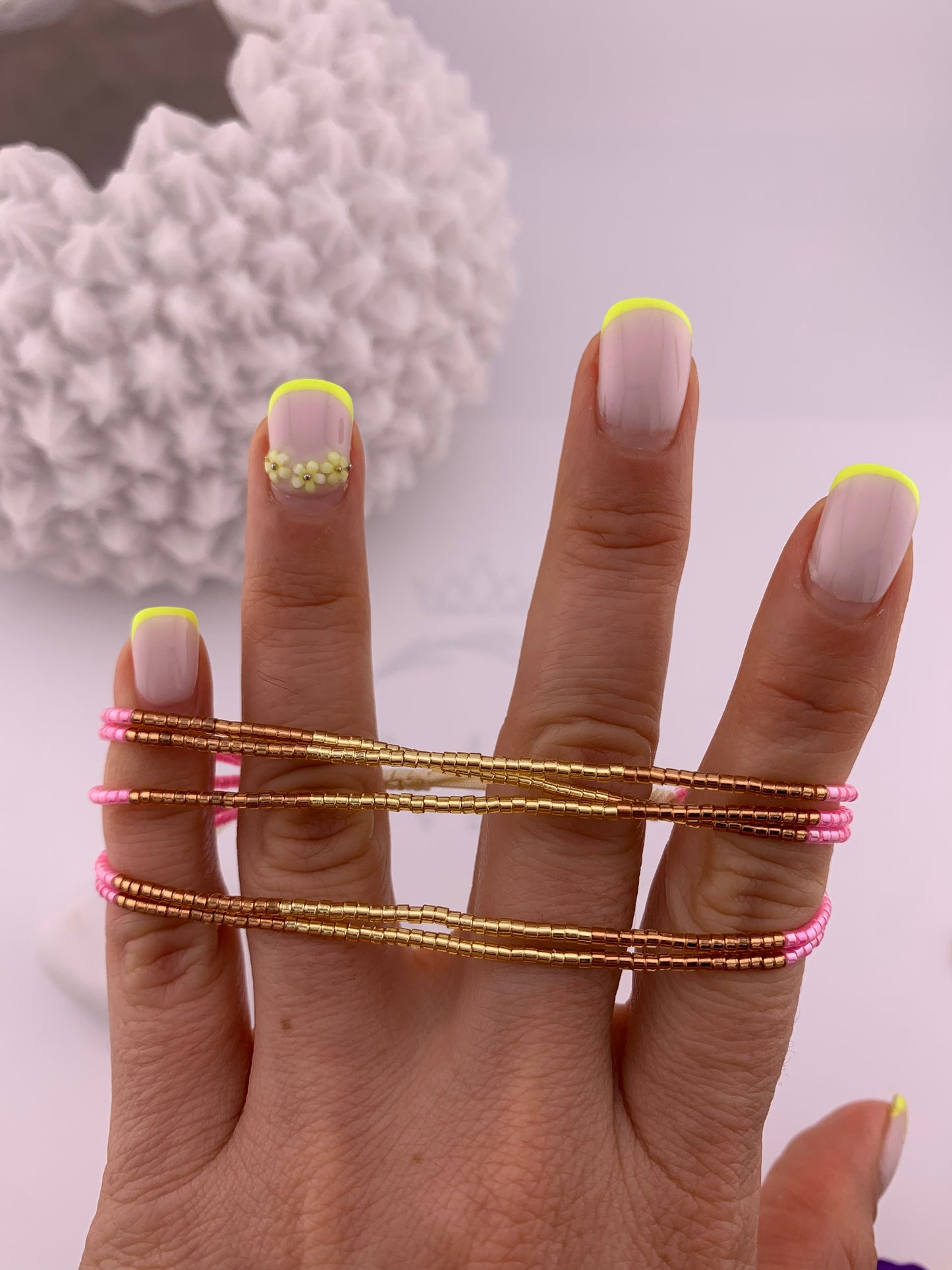 Multilayered Miyuki Bracelet