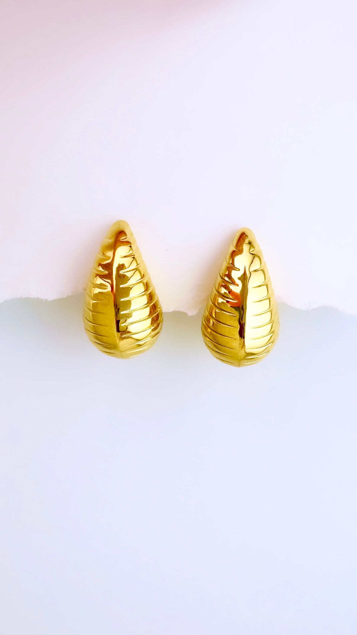 Gold Summer Earrings