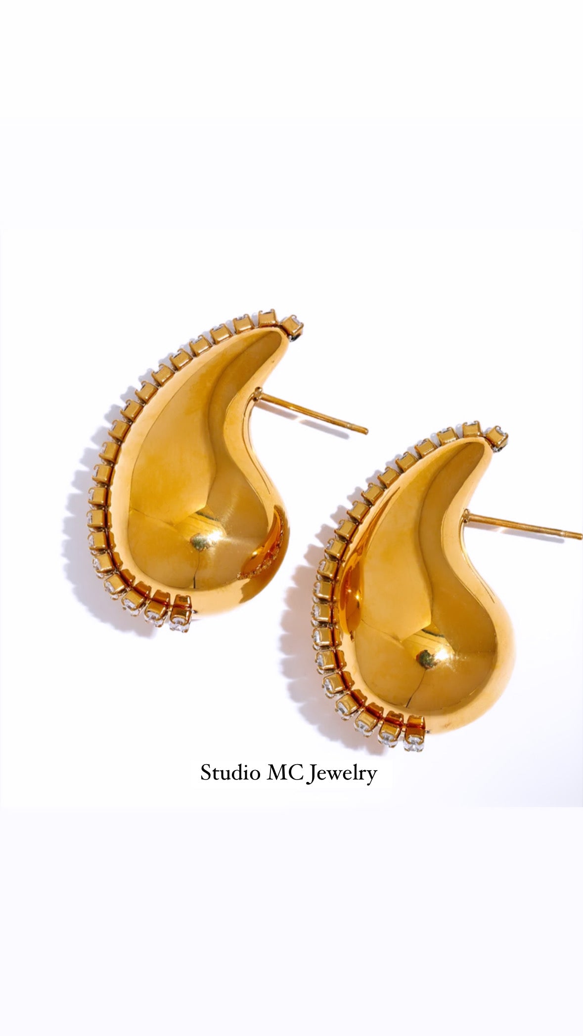 Bottega Bling Studs