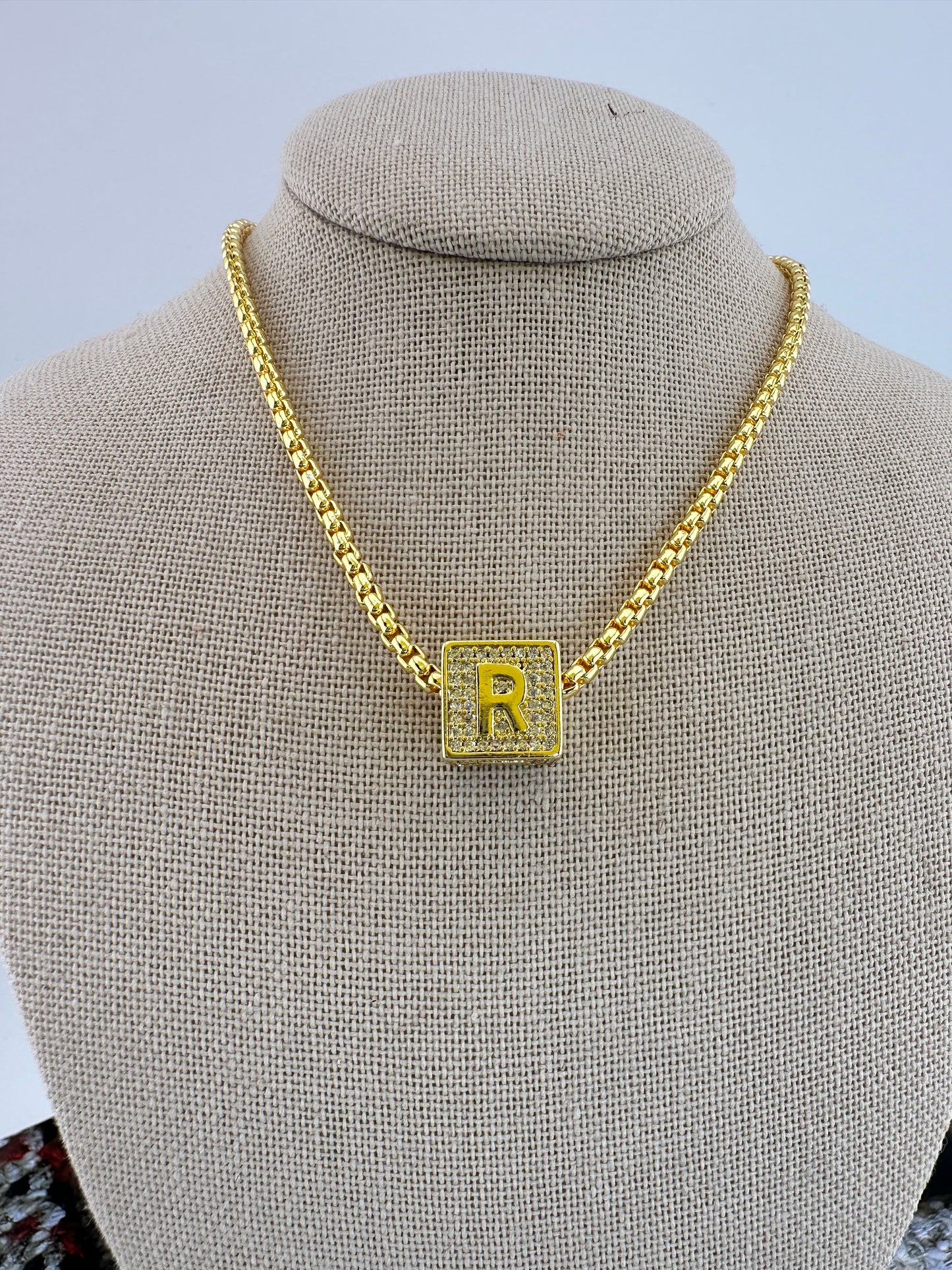 Zoe Initial Necklace