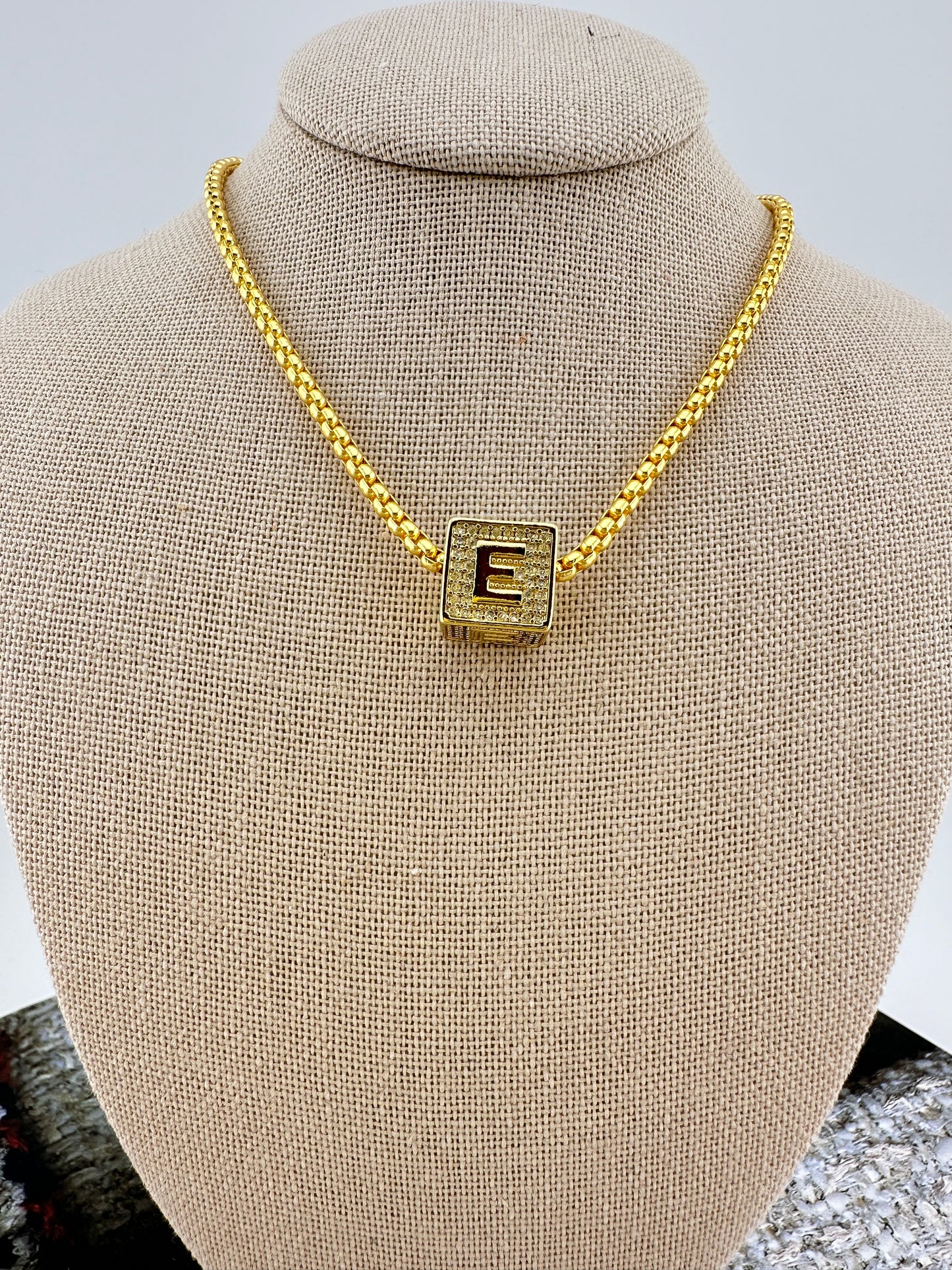 Zoe Initial Necklace