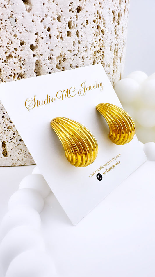 Sea Shell Bottega Earrings