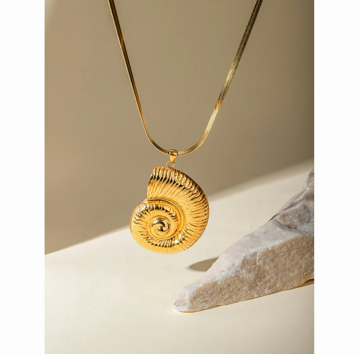 Snail Conch Necklace