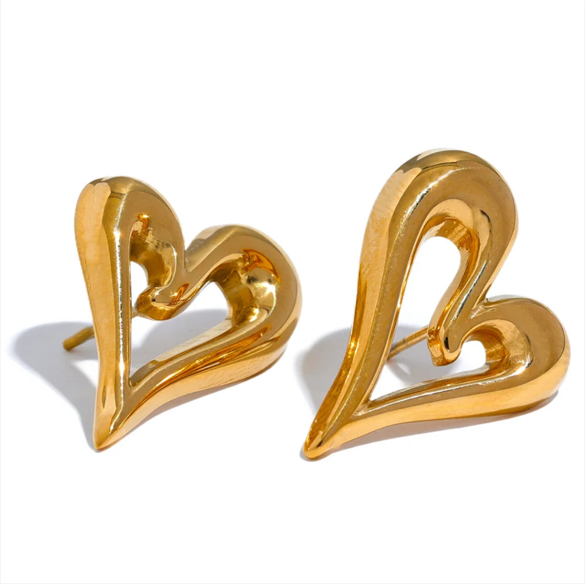 Ella Heart Earrings