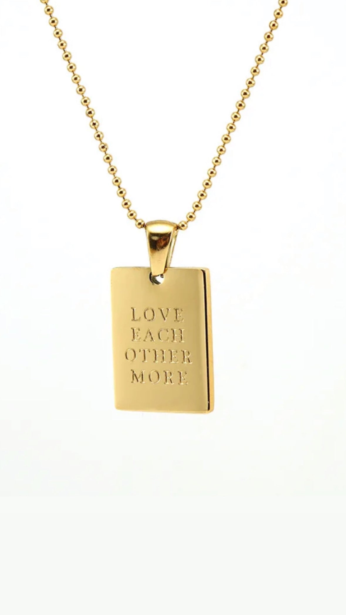 Love Each Other Necklace