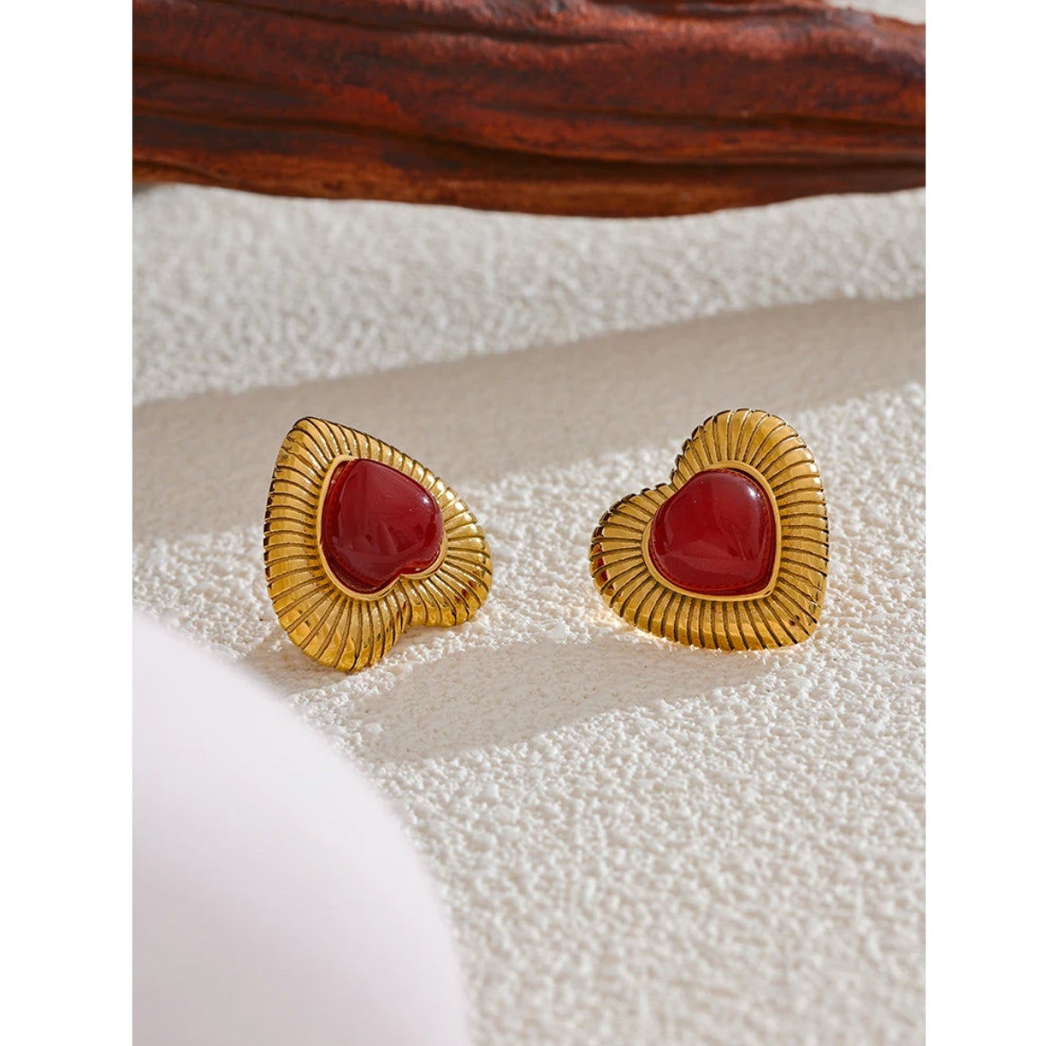 Adriana Heart Earrings