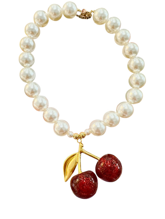 The Red Cherry Necklace