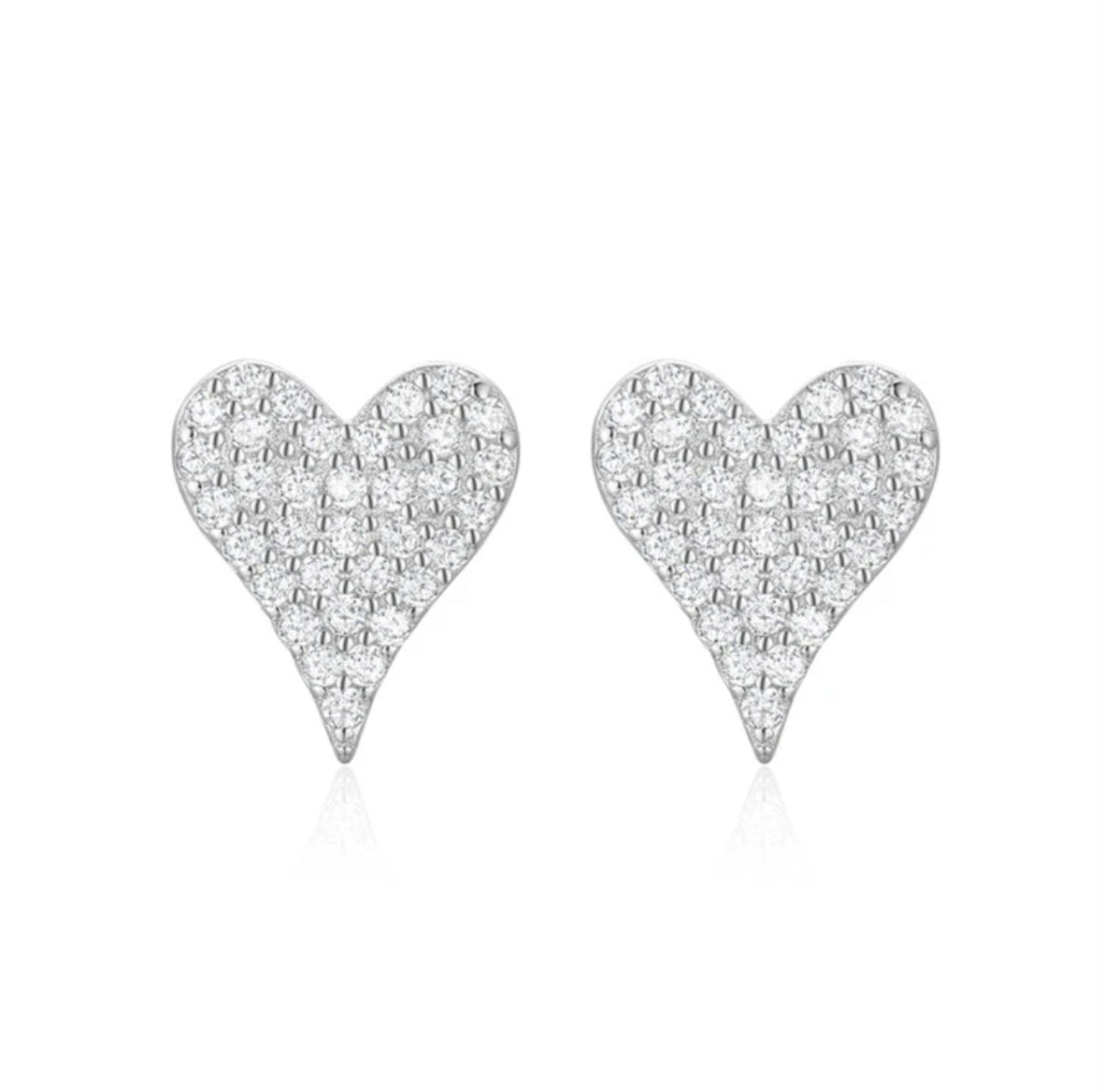 Mia Heart Studs