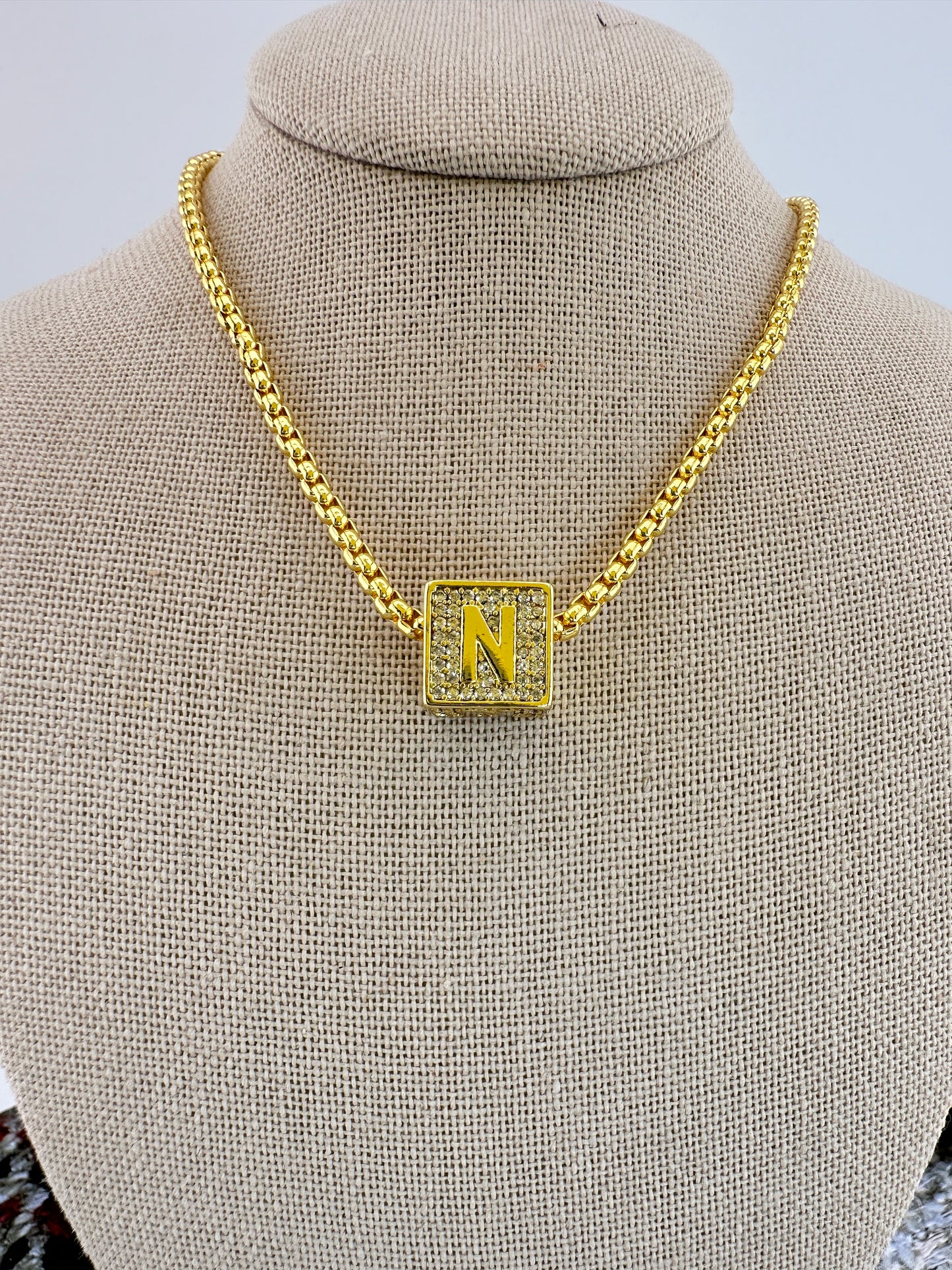 Zoe Initial Necklace