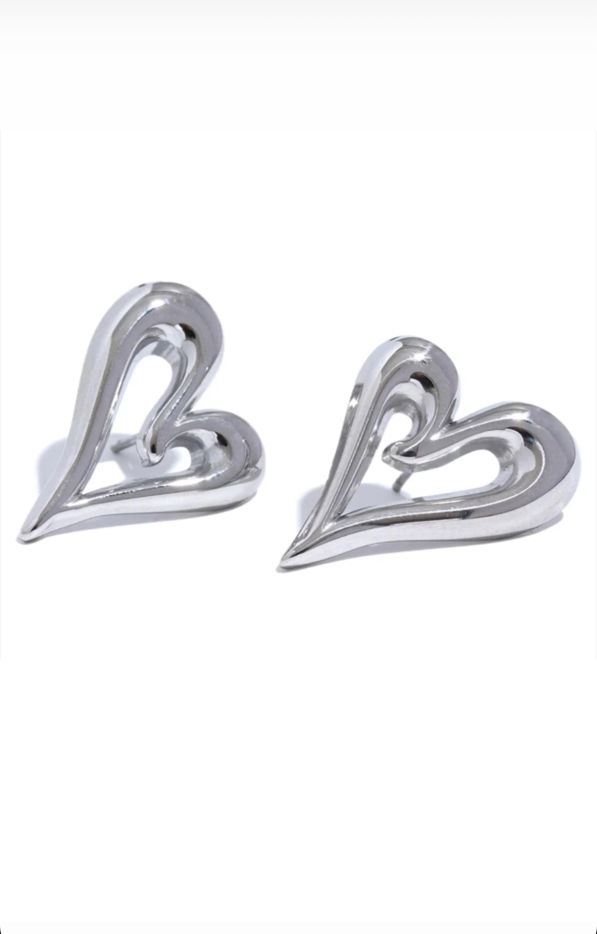 Ella Heart Earrings