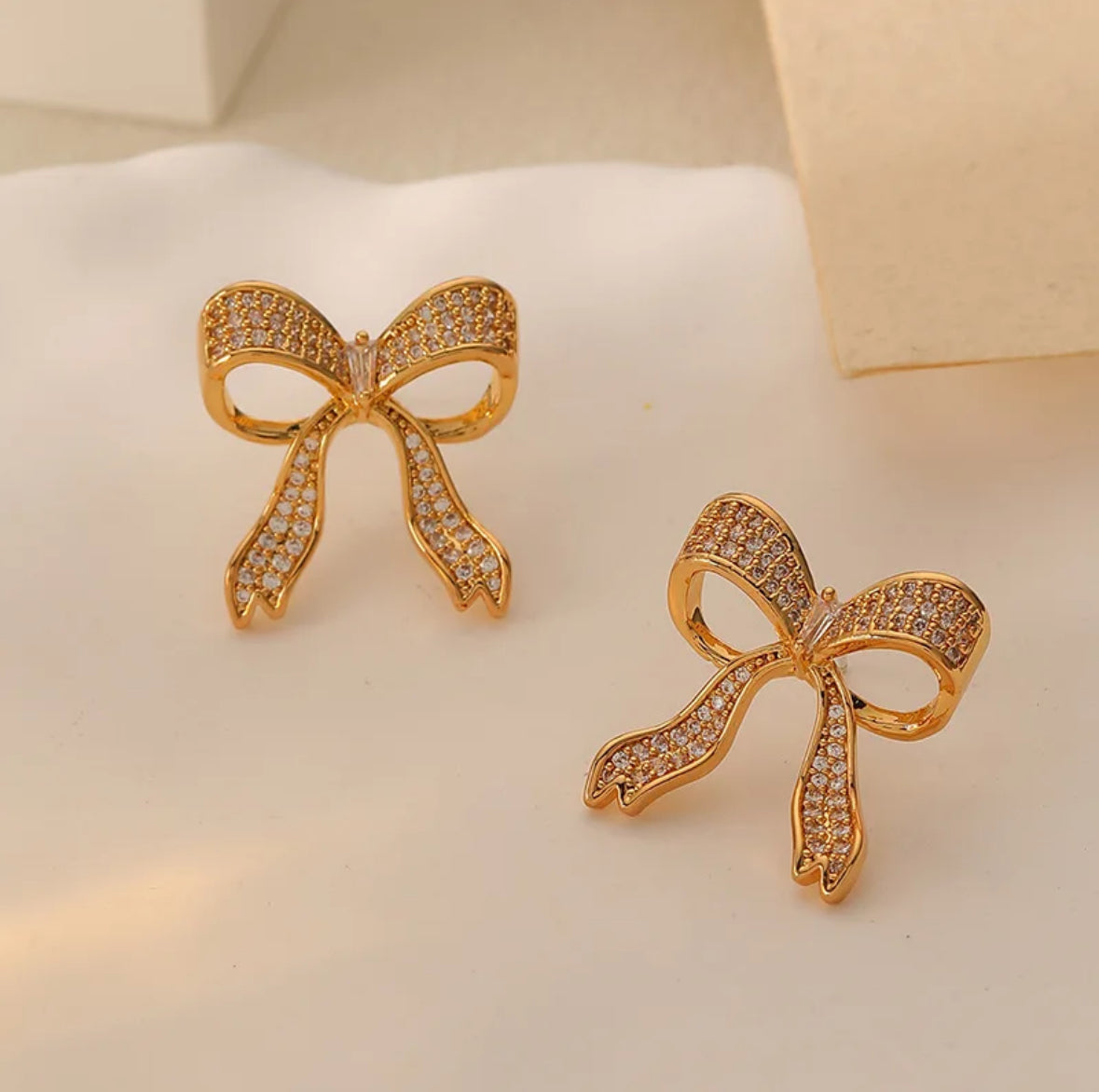 Amelia Bow Earrings