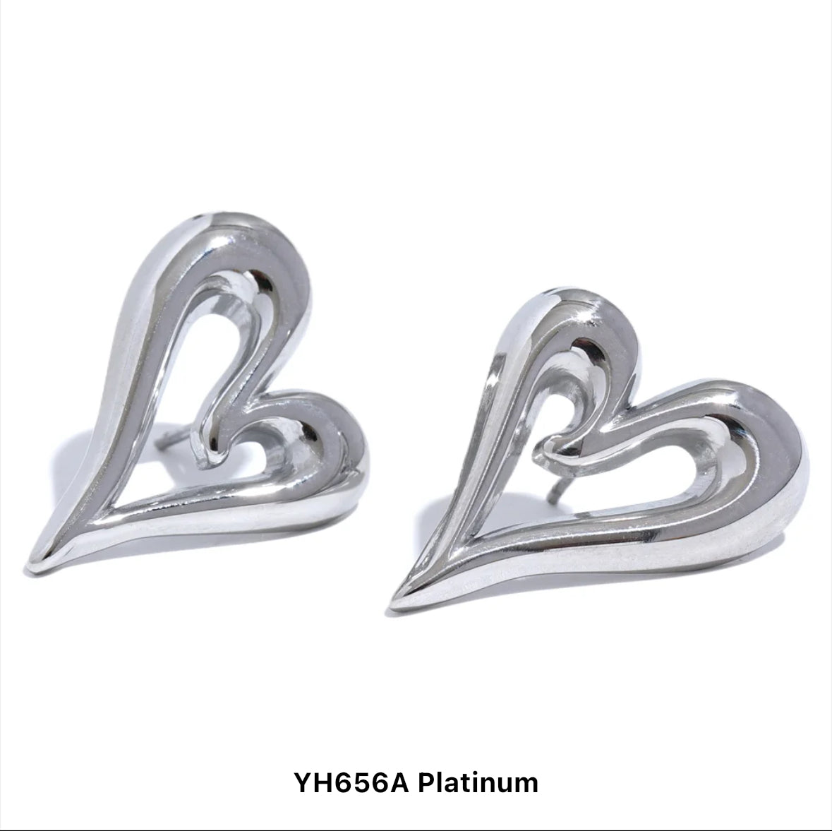 Ella Heart Earrings