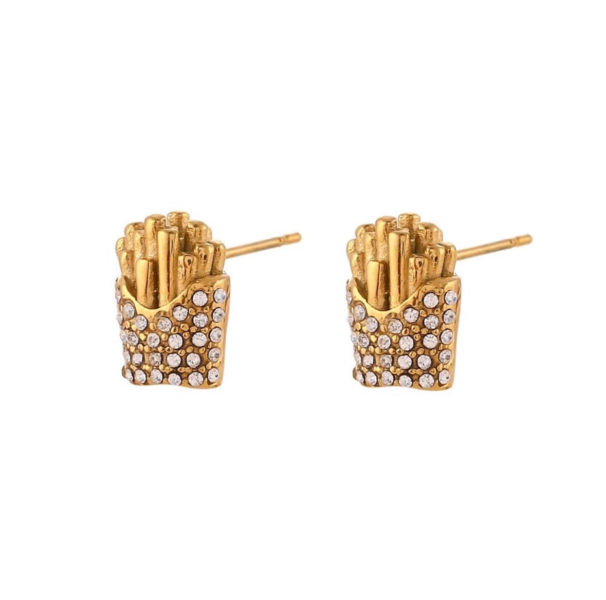 French Fries Earrings