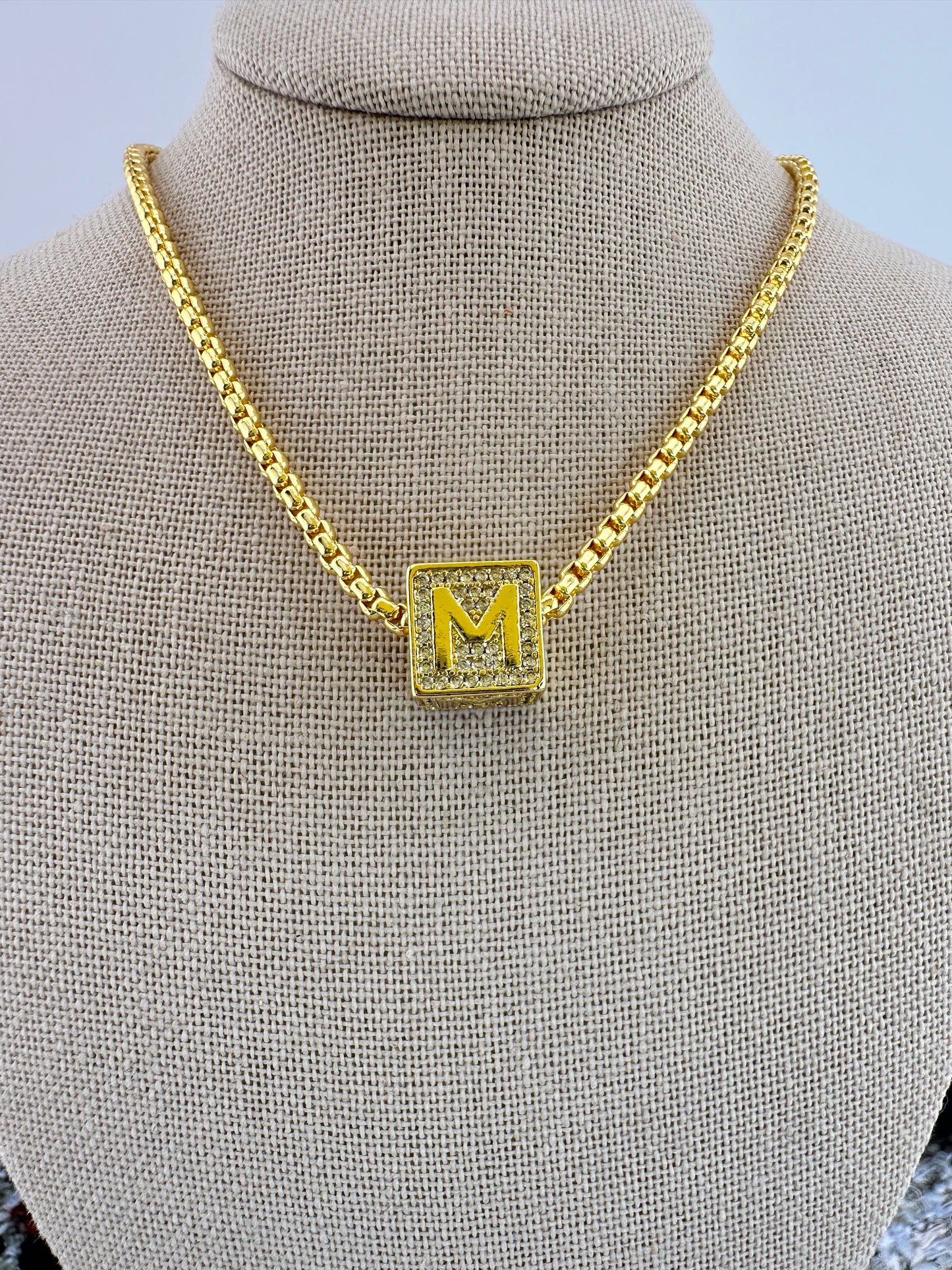 Zoe Initial Necklace