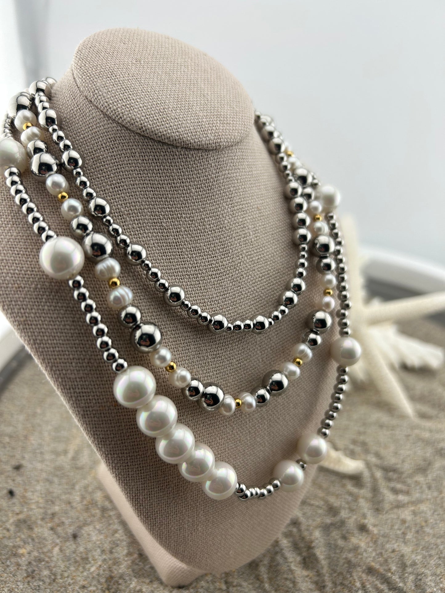 Clara Pearl Necklace