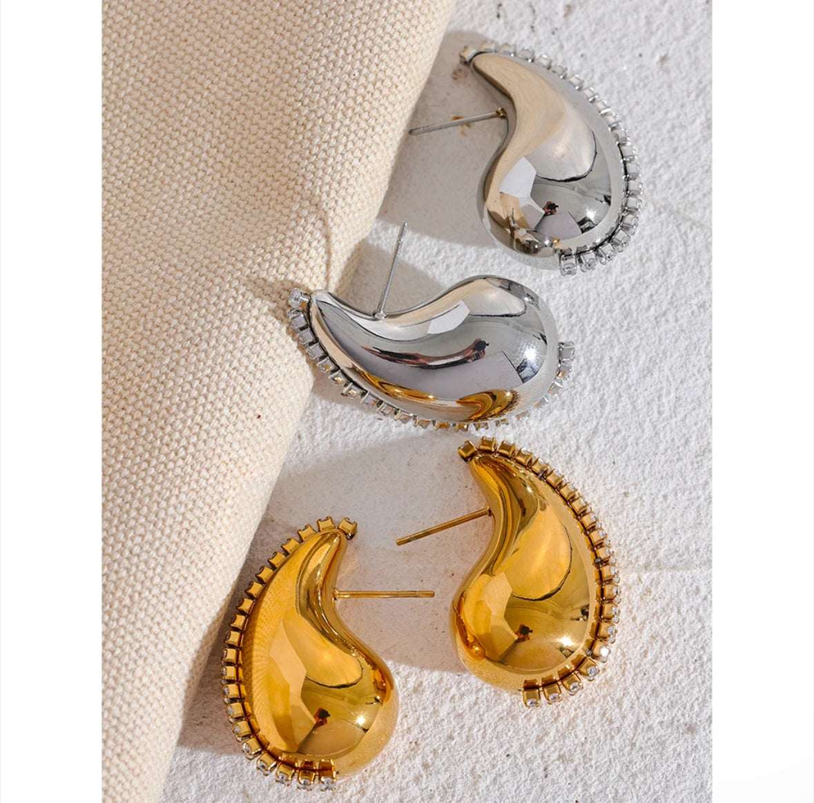 Bottega Bling Studs