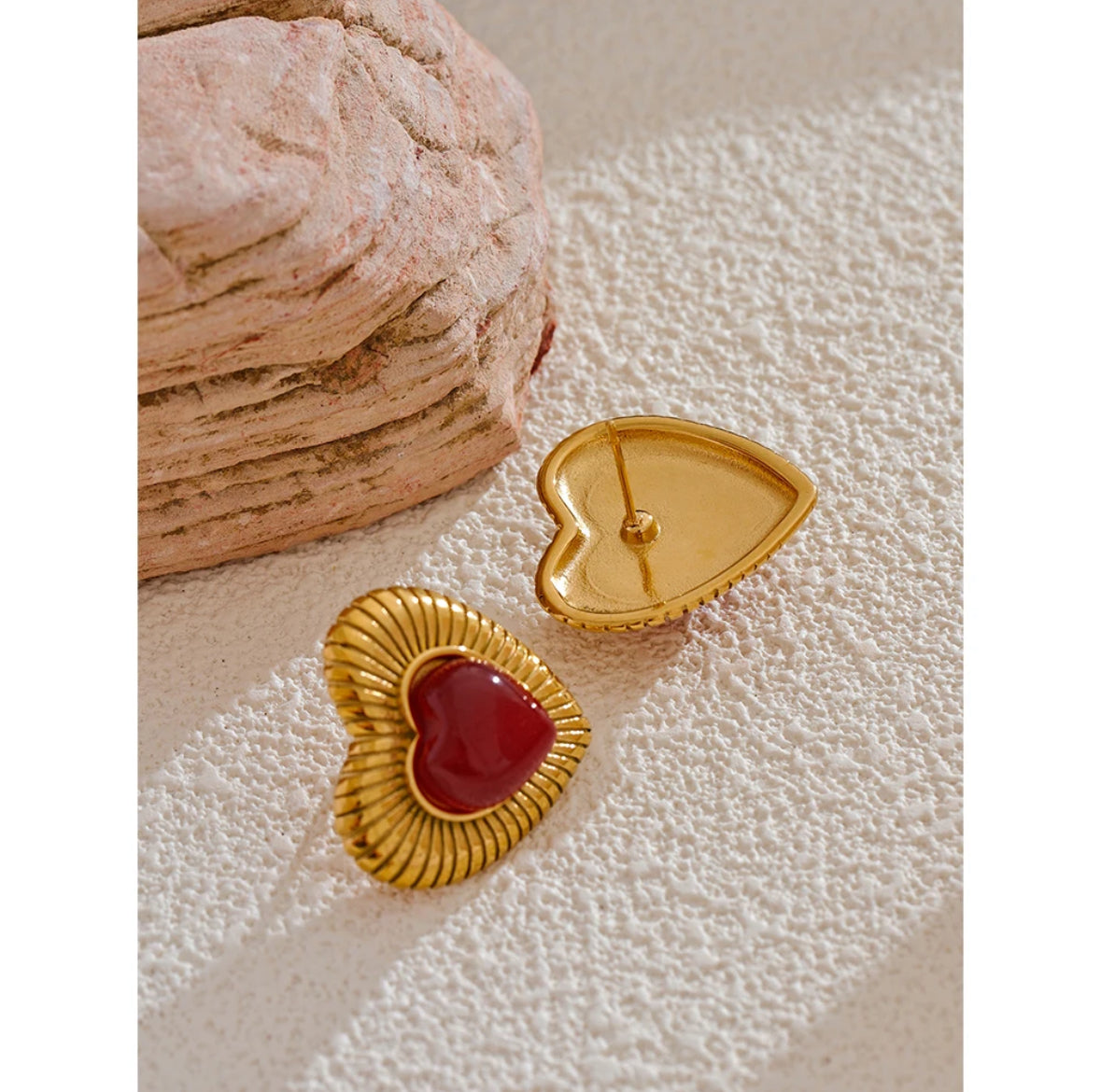 Adriana Heart Earrings