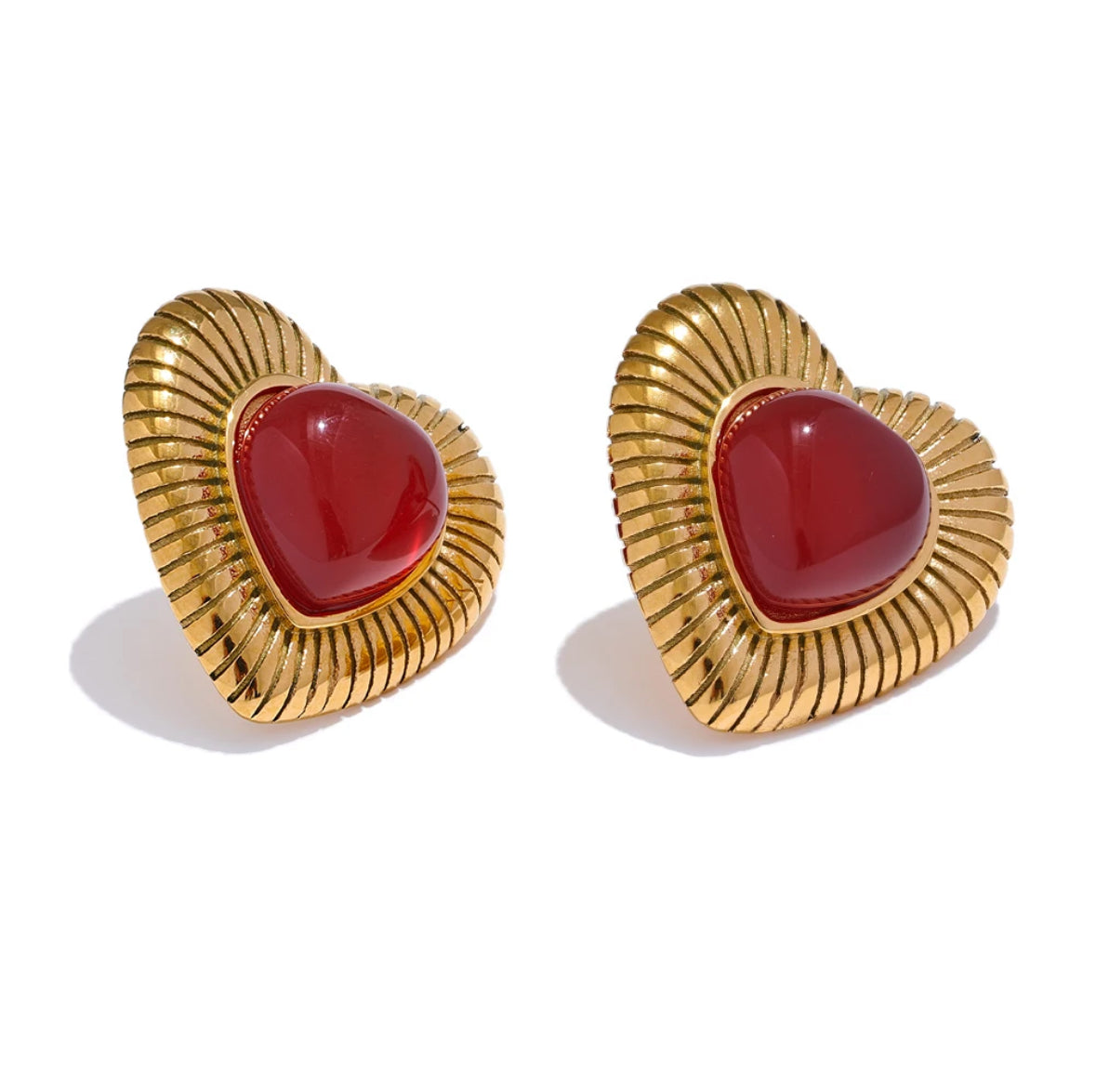 Adriana Heart Earrings