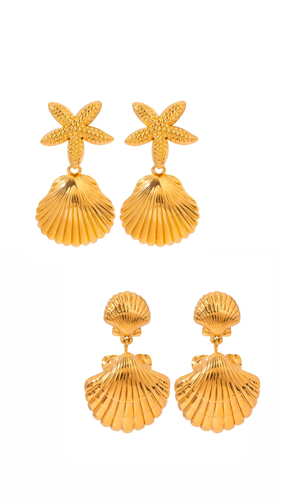 Margarita’s Seashell Earrings