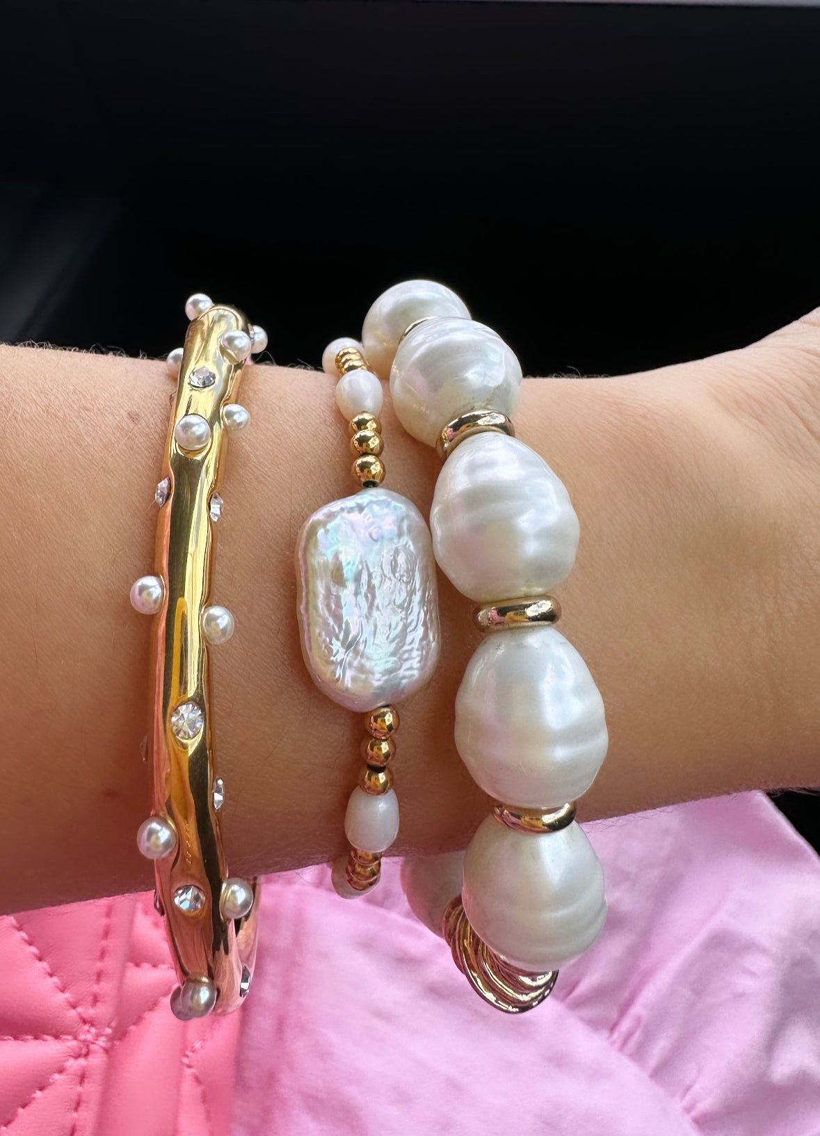 Anttonet Pearl Cuff