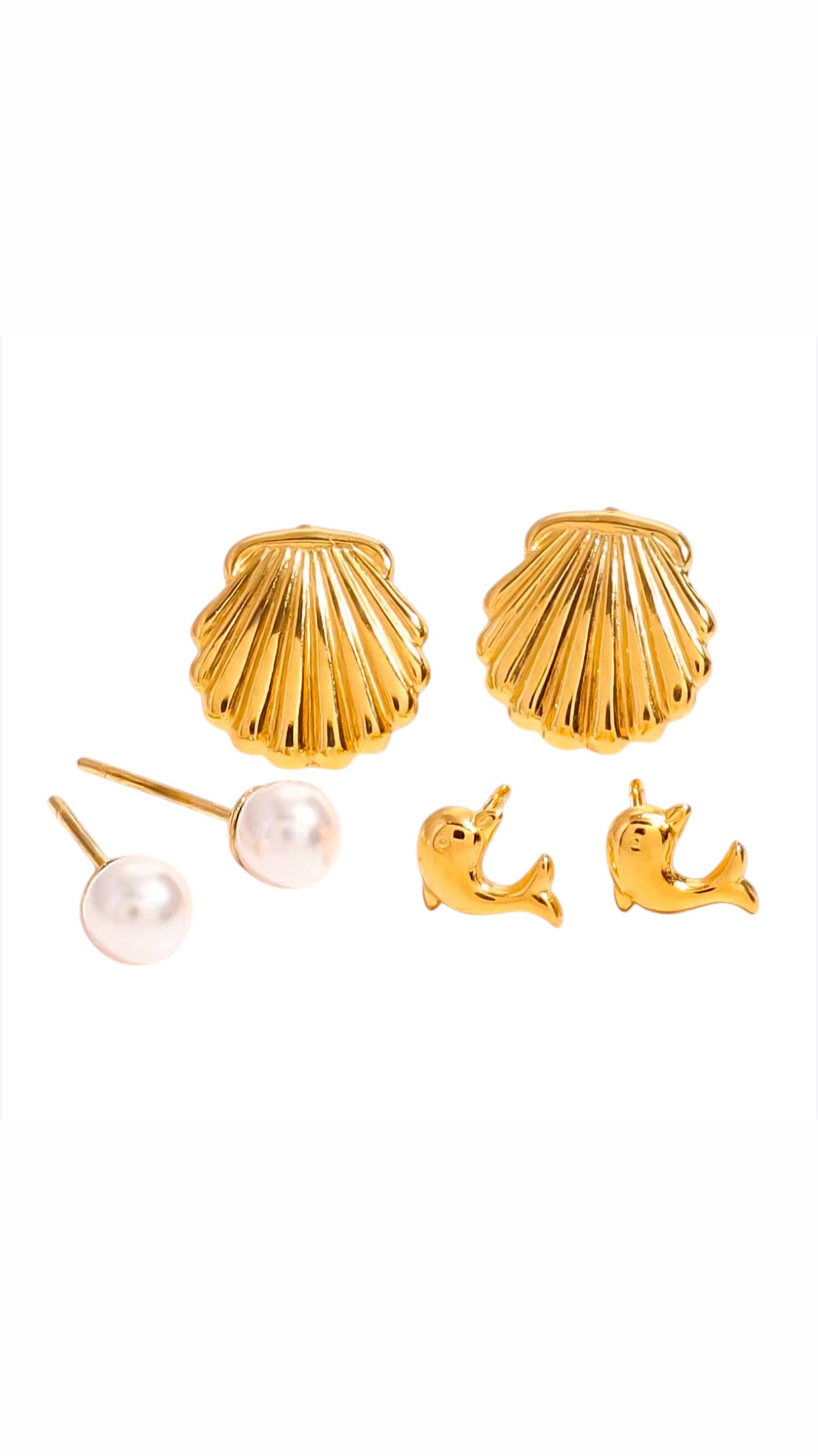 Iris Stud Earrings Sets