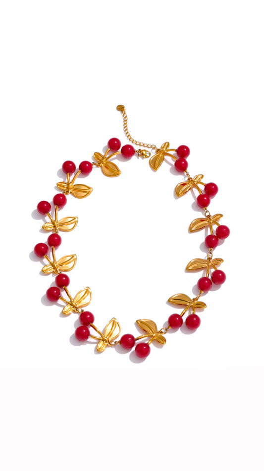 Sweet Cherry Necklace
