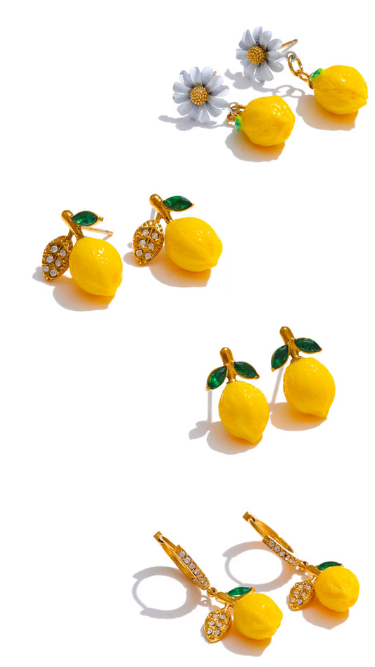 Limoncello Stud Earrings