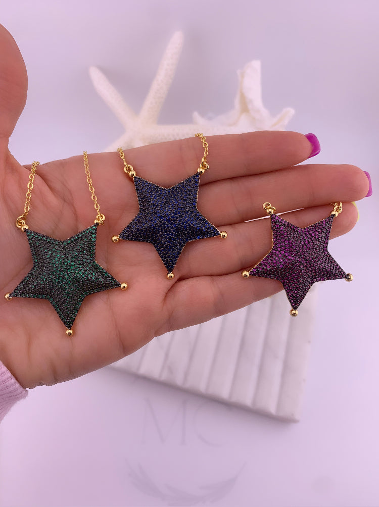 Galactic Star Necklace