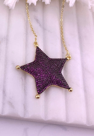 Galactic Star Necklace