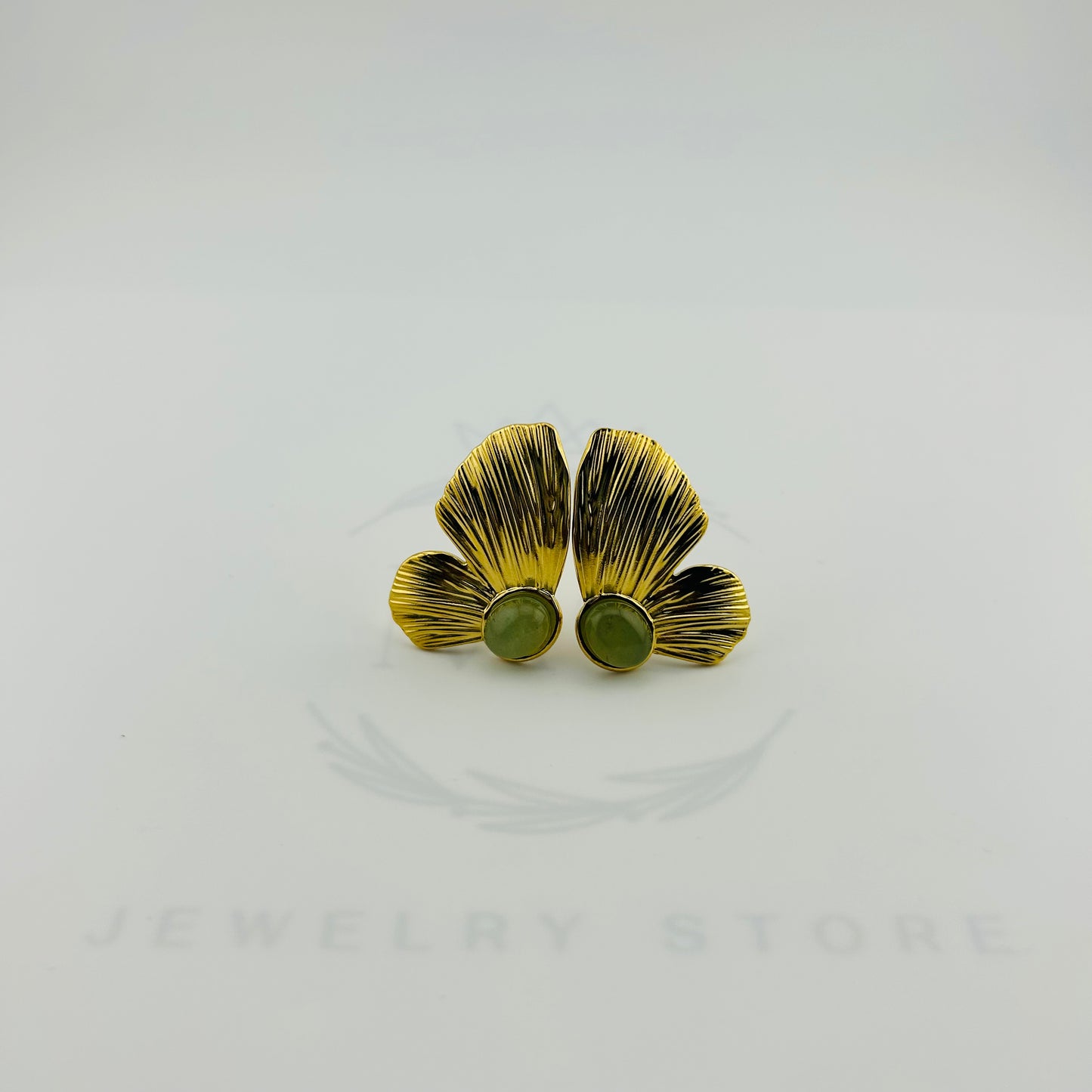 Agate Butterfly Studs